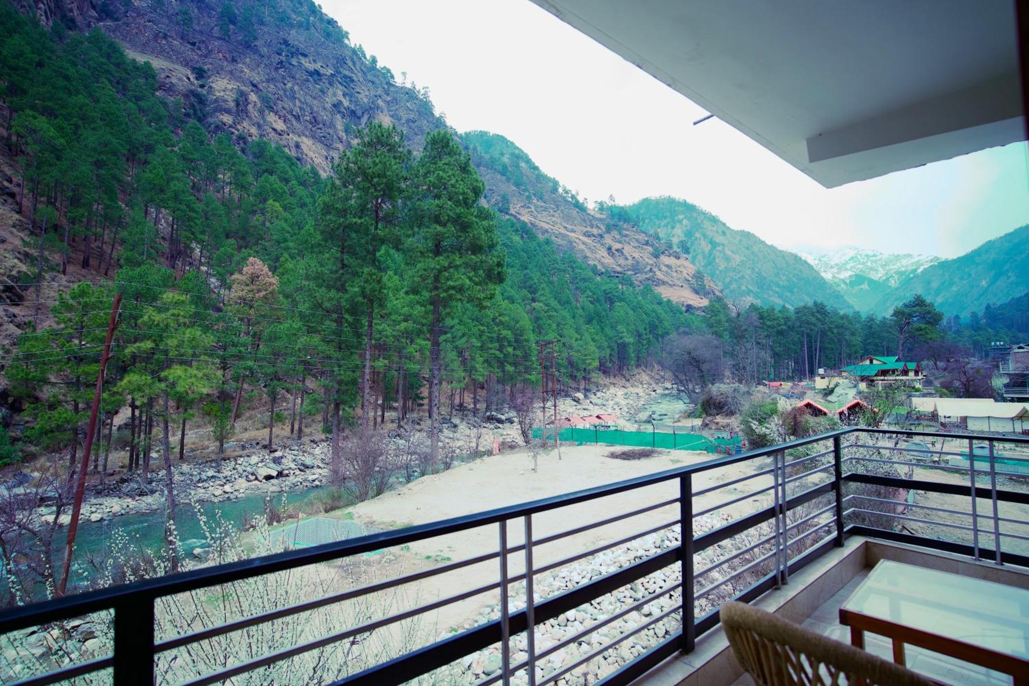 Hotel Mid Orchard Kasol L River Side -Pure Veg Hotel Exterior foto